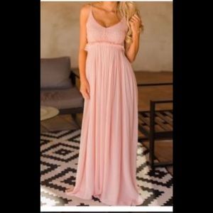Backless Maxi Dress from Pink Coconut Boutique